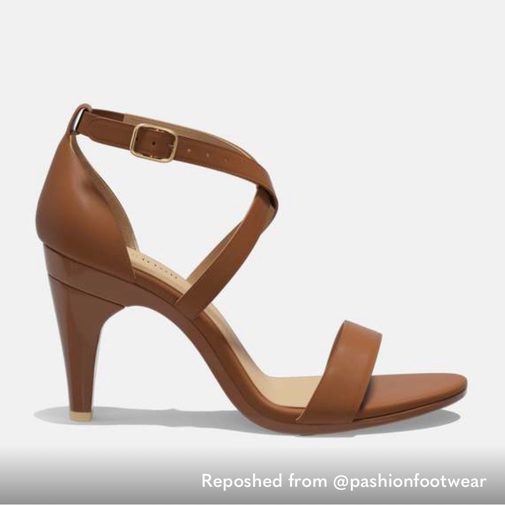CONVERTIBLE HEEL - Pashion 1.0 Whiskey Leather 4” heel & new 4” Block Heel kit